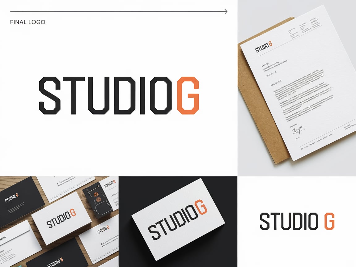 Logo mockups banner